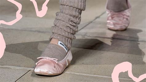 miu miu ballerina flats replica|mini miu ballet flats.